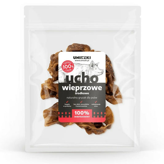 Dog Snack Uniszki Pig 200 g Oreja-0