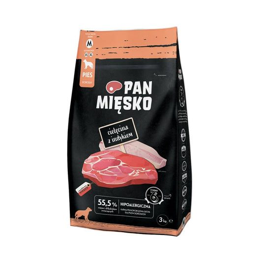 Fodder PAN MIĘSKO Veal 3 Kg-0