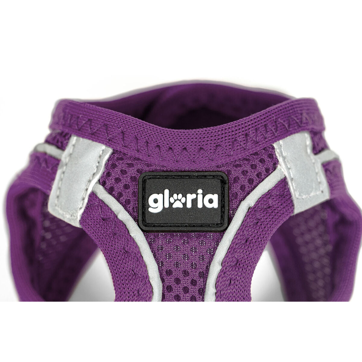 dog harness gloria trek star 32,8-35,4 cm 45-47 cm purple m-3