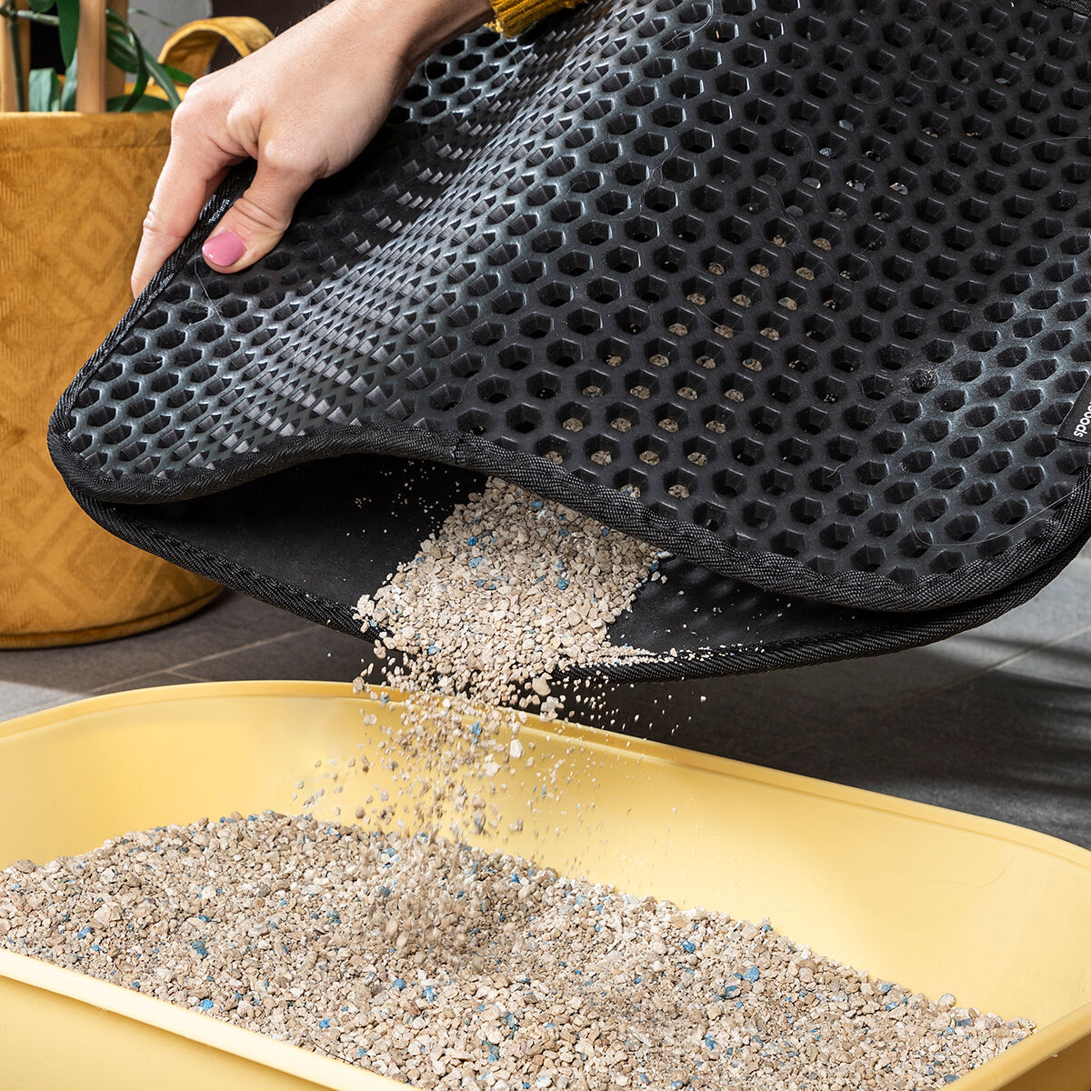 cat litter tray mat clikatt innovagoods-12