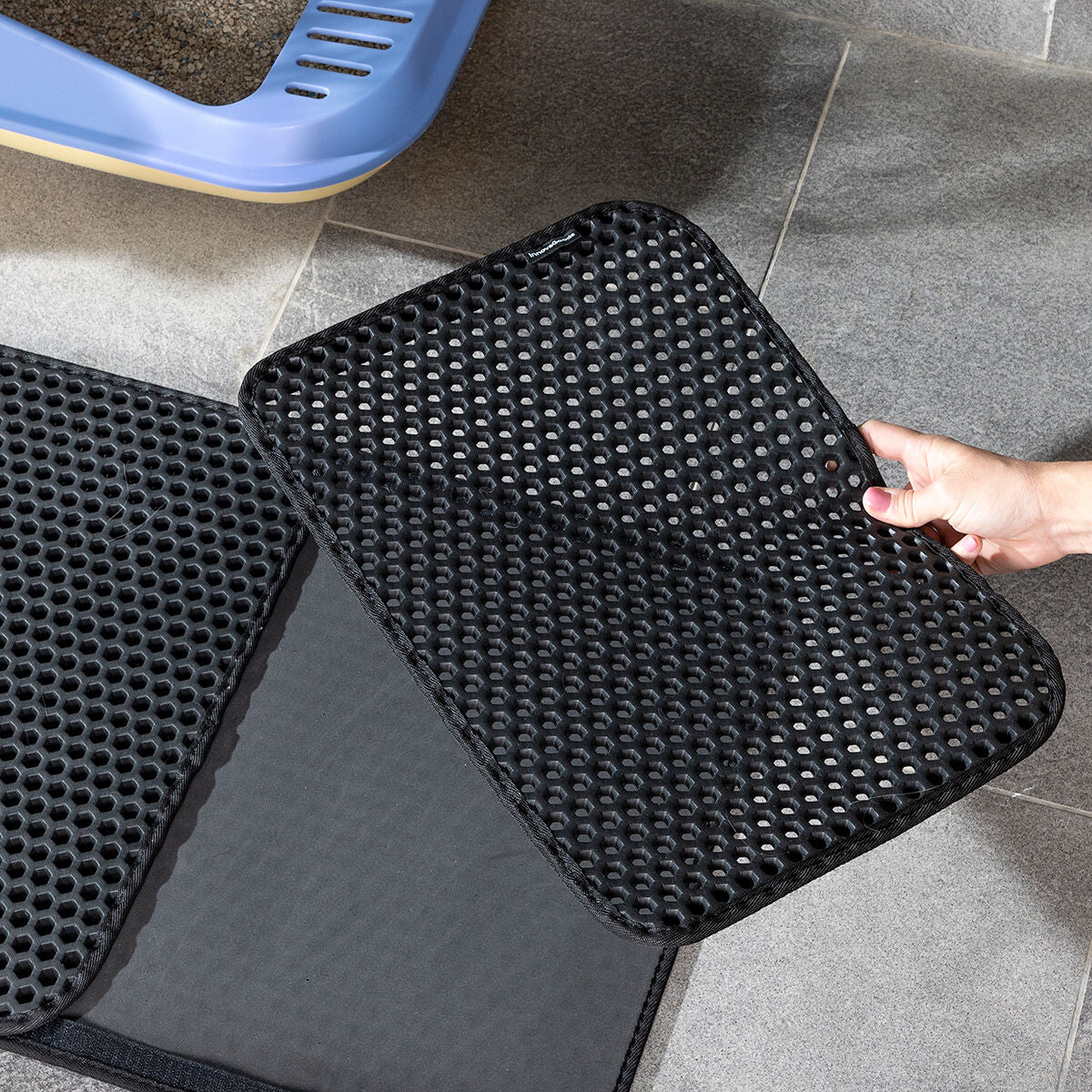 cat litter tray mat clikatt innovagoods-7
